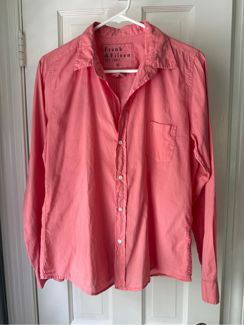 Frank & Eileen Coral Button-Down Shirt